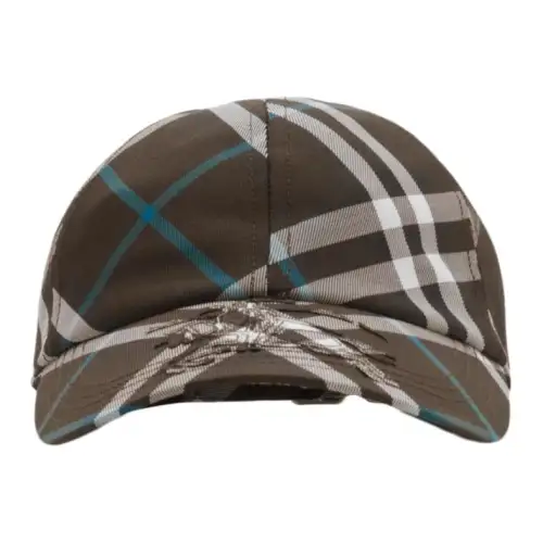 Burberry Ekd checked baseball cap