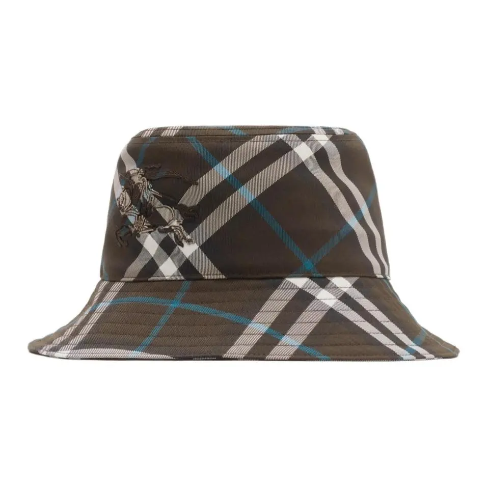 Burberry Ekd check-print bucket hat