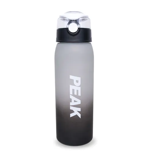 Capacious summer handheld basketball teapot for water for gym, gradient, 900 ml