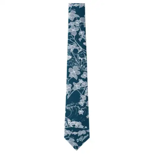 Lv Surfin' Monogram Tie