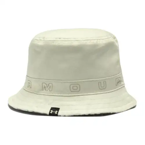 Under Armour Cotton Bucket Hats Unisex Beige