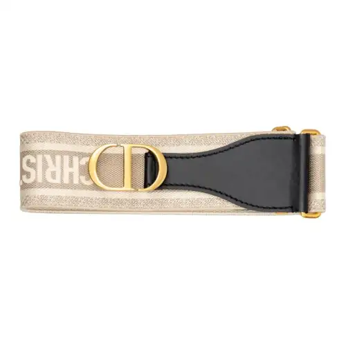 DIOR Cow Leather Belts Women's 6.5cm