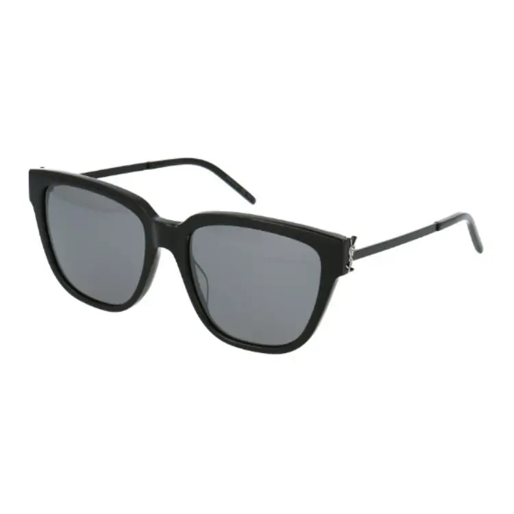 SAINT LAURENT Square Sunglasses Women's Black