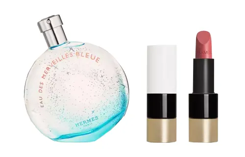 HERMES Blue perfume, floral set, 50 ml, 3.5g
