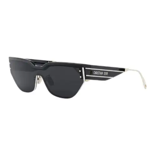 DIOR Irregular Shape Sunglasses Unisex Black