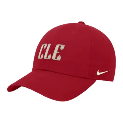 Nike Cotton Baseball Caps Men's Red