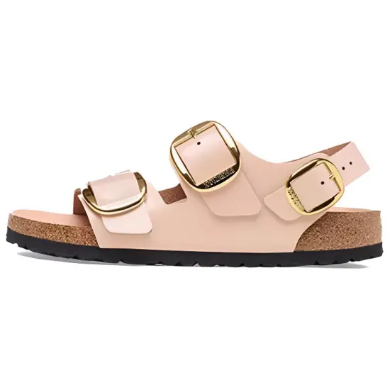 Birkenstock Side-buckle Slingback Leather Sandals