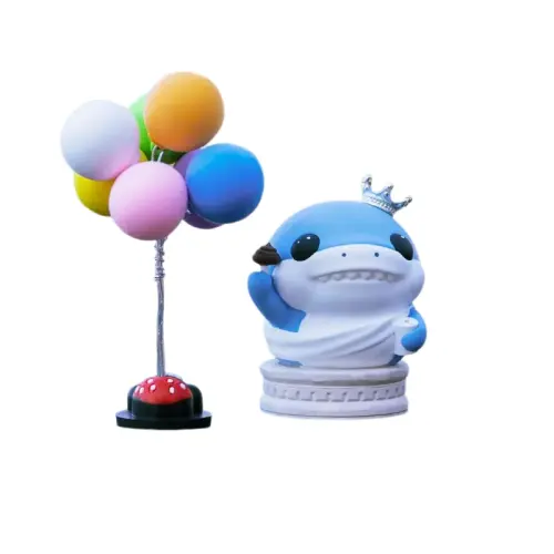 Houmo homooful small shark ornaments car interior decoration center console high-end desktop car perfume aromatherapy universal