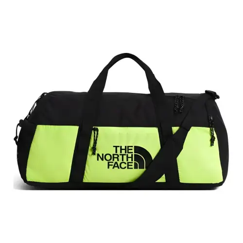 THE NORTH FACE 35L Athleisure Travel Bag Outdoor Bag Polyester Black Yellow Unisex