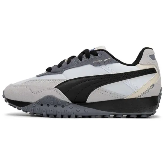 Puma Blktop Rider Running Shoes Unisex Low-top Black/White/Gray
