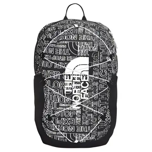 THE NORTH FACE 24.6L Backpack Outdoor Bag Recycled Material Black Unisex