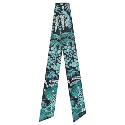 CARTIER Silk Scarves Women's Multicolor