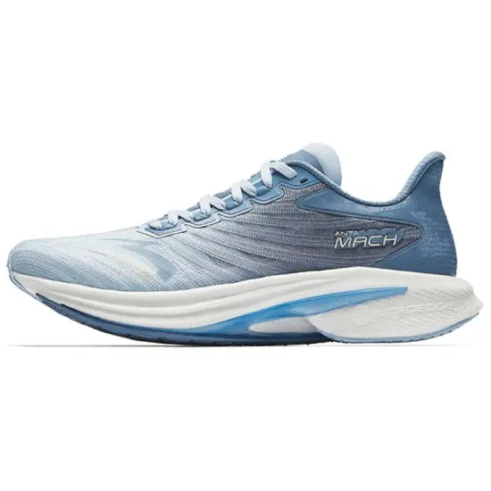 ANTA MACH Mach 4.0 Running Shoes Men Low-Top Sky Blue/Dusty Blue