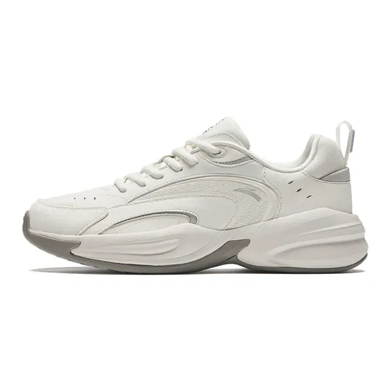 Anta Wear-resistant And Lightweight Low-Top Casual Shoes Women's Gray