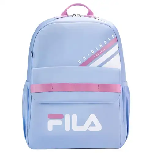 FILA Nylon Backpack Medium Women's Fairy Floral Blue