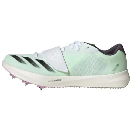 Adidas Adizero TJ/PV Anti Slip Wear Resistant Low Top Training Running Shoes Unisex Black Green