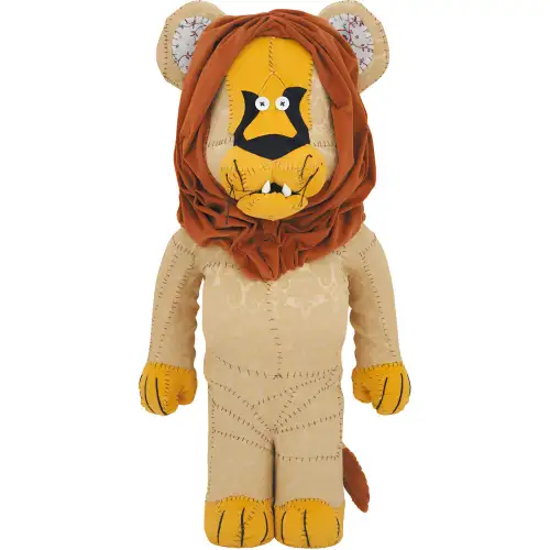 BE@RBRICK X x ANNE VALERIE DUPOND Anne Valerie Dupont LION artist jointly signed BWWT3 regional limited trendy doll 1000%