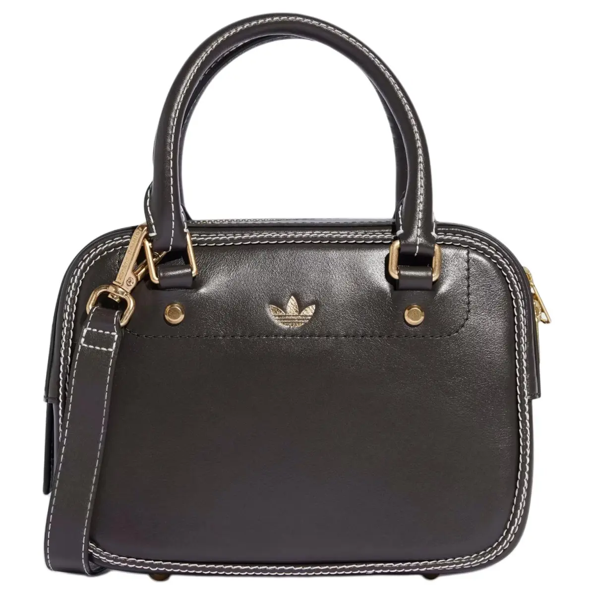 Adidas Originals small Adidas Originals x Wb logo-debossed leather bag