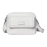 GUCCI Leather Shoulder Bag, Crossbody Bag Mini Unisex White