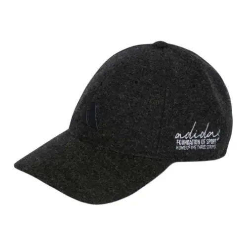 Adidas Cotton Baseball Caps Unisex Black