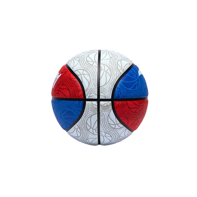 Anta Rubber Basketball Red & Blue Size 7 Training Unisex
