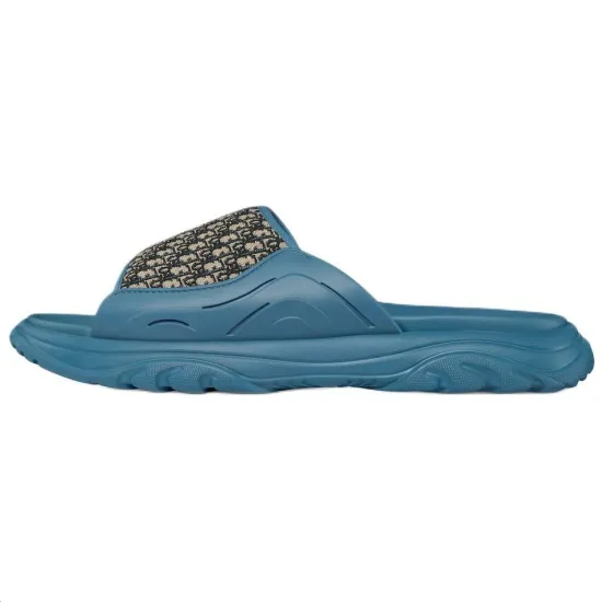 DIOR H-Town Slide Slippers Men Blue