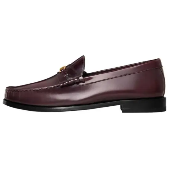 CELINE Triomphe Loafers Men Brown