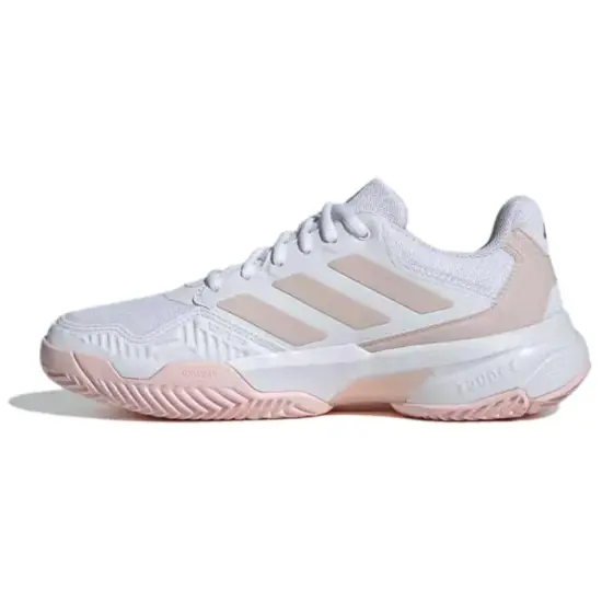 Adidas CourtJam Control 3 Tennis Shoes Women's Low-Top White Pink