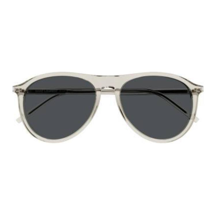 Очки SAINT LAURENT (темно-серые) — фото 3