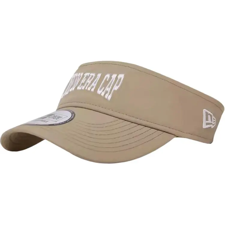 New Era Nylon Sun Protection Hats Unisex Khaki