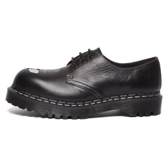 Dr.Martens 1461 Bex Exposed Steel Toe Oxford Shoes 'Black'