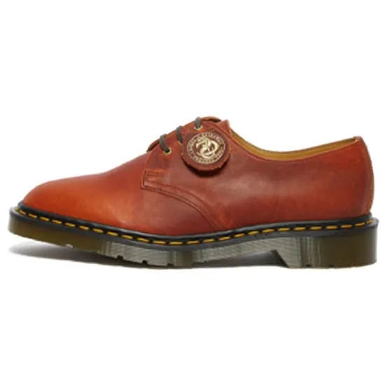 Dr.Martens 1461 Made In England Classic Oil Leather Oxford Shoes 'Dark Brown'