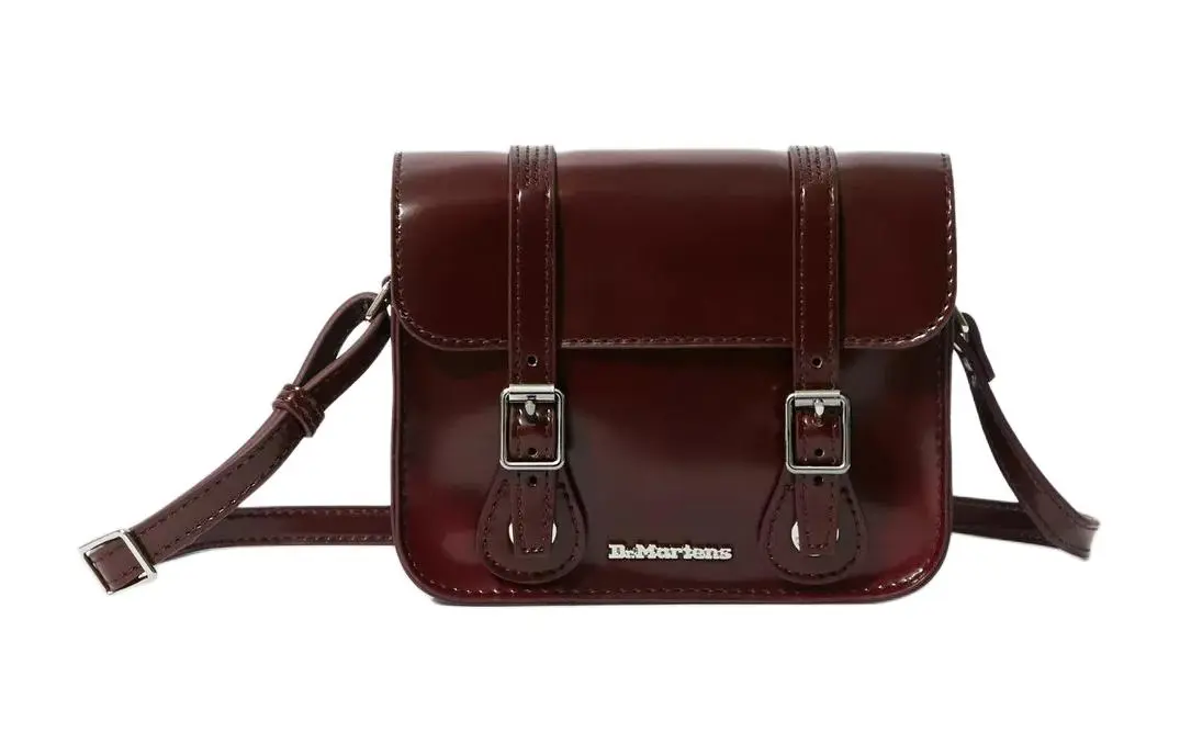 Dr.Martens Polyurethane Crossbody Bag Regular Unisex Cherry Red
