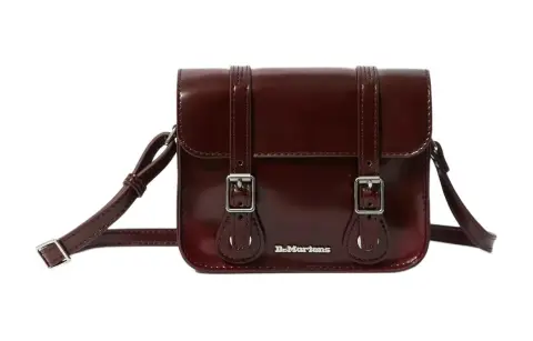 Dr.Martens Polyurethane Crossbody Bag Regular Unisex Cherry Red
