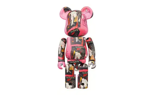 BE@RBRICK X Jean-Michel Basquiat/Jean-Michel Basquiat x n dy Warhol Andy Warhol 200% super alloy trend trend doll 14.5cm