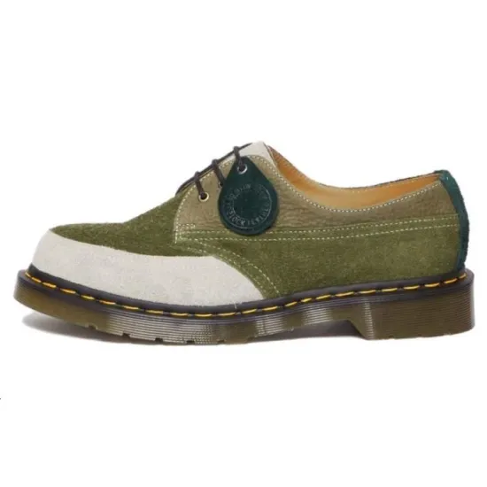 Dr.Martens Dr.Martens 1461 Made In England Deadstock Leather Oxford Shoes 'Multicolor - Quilon Suede' Women's