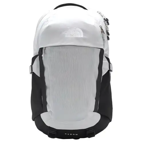 THE NORTH FACE Backpack Outdoor Bag Nylon Fabric Tin Gray Men's
