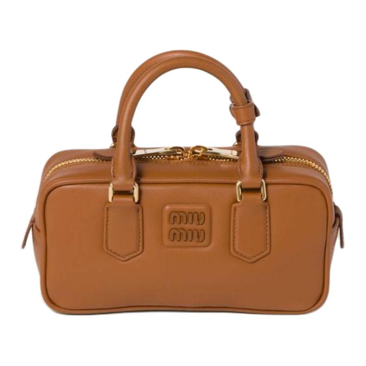 Женская сумка MIU MIU Arcadie (коньячная)