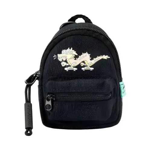 Li Ning Li Ning X Steven Harrington Zip Closure Fabric Earphone Case Regular Unisex Black