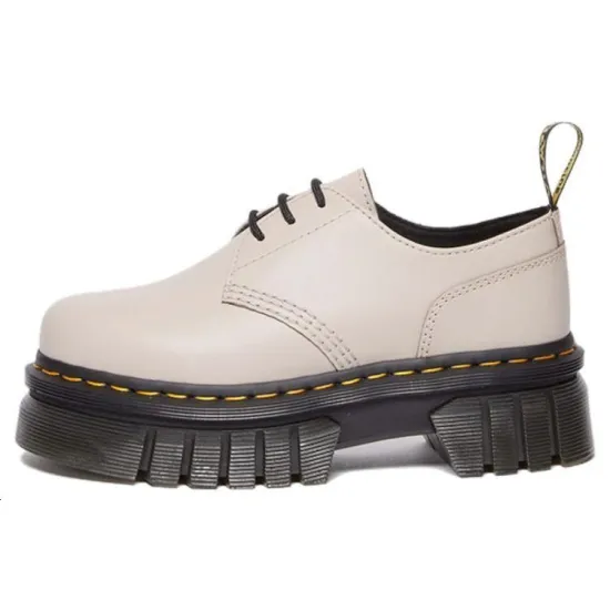 Dr.Martens Audrick Nappa Lux Leather Platform 'Vintage Taupe' Women's