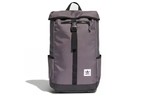 Adidas Originals Polyester Backpack Regular Unisex Light Gray