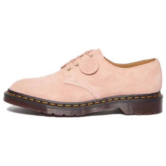 Dr.Martens Smiths Suede Dress Shoes 'Peach Beige' Women's
