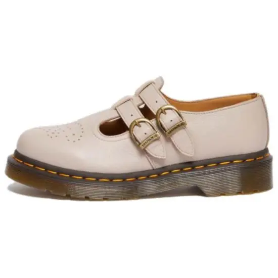 Dr.Martens 8065 Virginia Leather Mary Jane 'Vintage Taupe' Women's