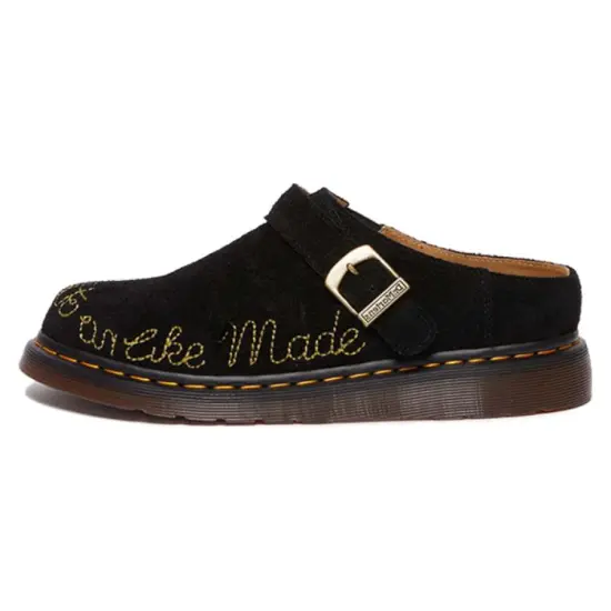 Dr.Martens Dr.Martens Isham Desert Oasis Suede Mules 'Black'