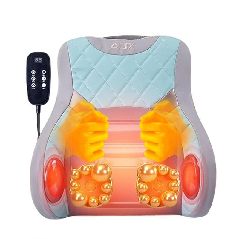 AUX massage cushion, fully automatic kneading, full body massage back cushion, cervical spine, waist and back multi-function massager k33