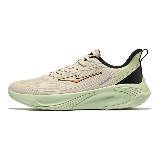 Erke Running Shoes Men Low-Top Birch Wood