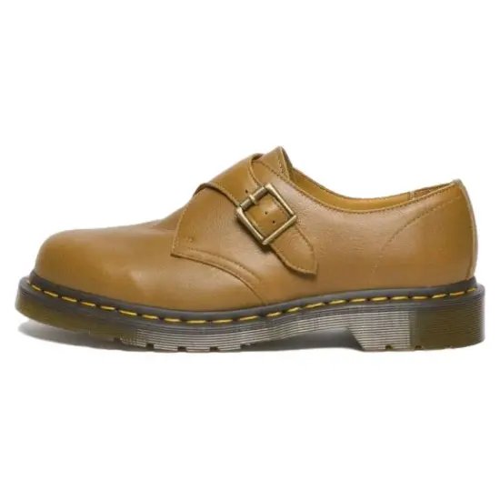 Dr.Martens 1461 Monk Buckle Leather Lace Up Shoes Women's