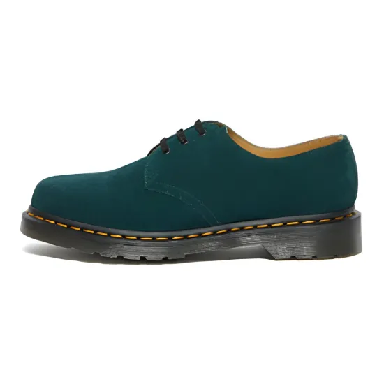 Dr.Martens 1461 Suede Oxford Shoes 'Dark Green'