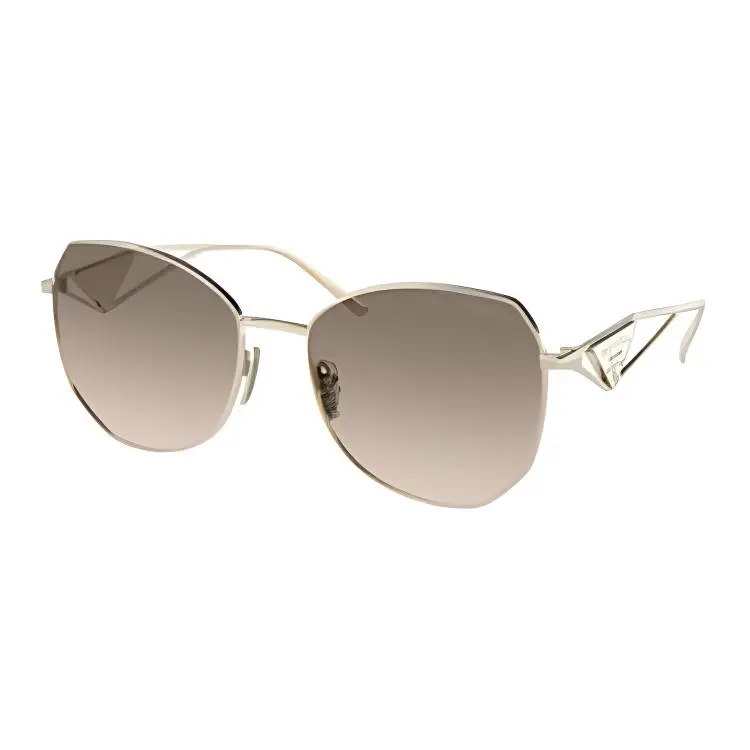 PRADA Butterfly Sunglasses Unisex Gold