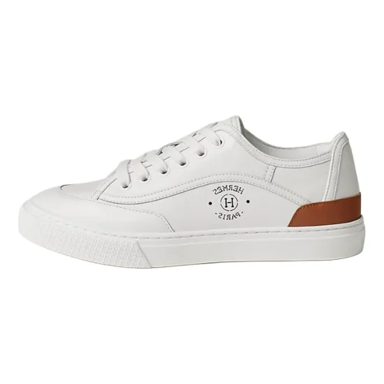 HERMES Get Skateboard Shoes Women's Low-Top White